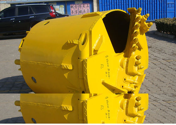 Thùng khoan đá đôi mở 870KG Chiều cao 1200mm