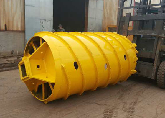 1000mm Dia 10pcs Thùng lõi khoan răng cho nền móng sâu